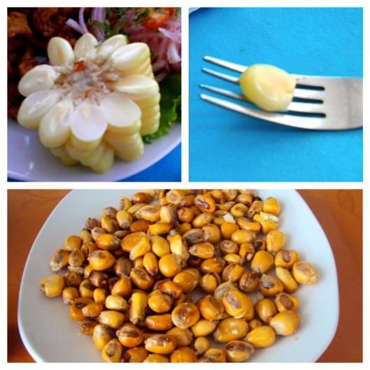 Peruvian Corn and Cancha
